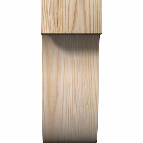 Del Monte Rough Sawn Corbel, Douglas Fir, 4W X 6D X 10H